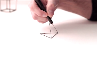 Crean lápiz que te permite dibujar en 3D en el aire